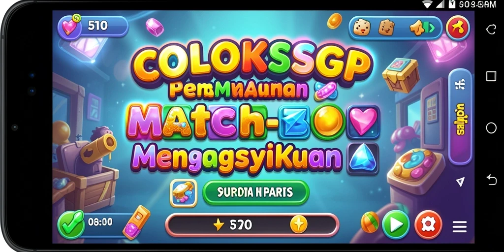 Tampilan menarik dari gameplay COLOKSGP yang penuh warna.