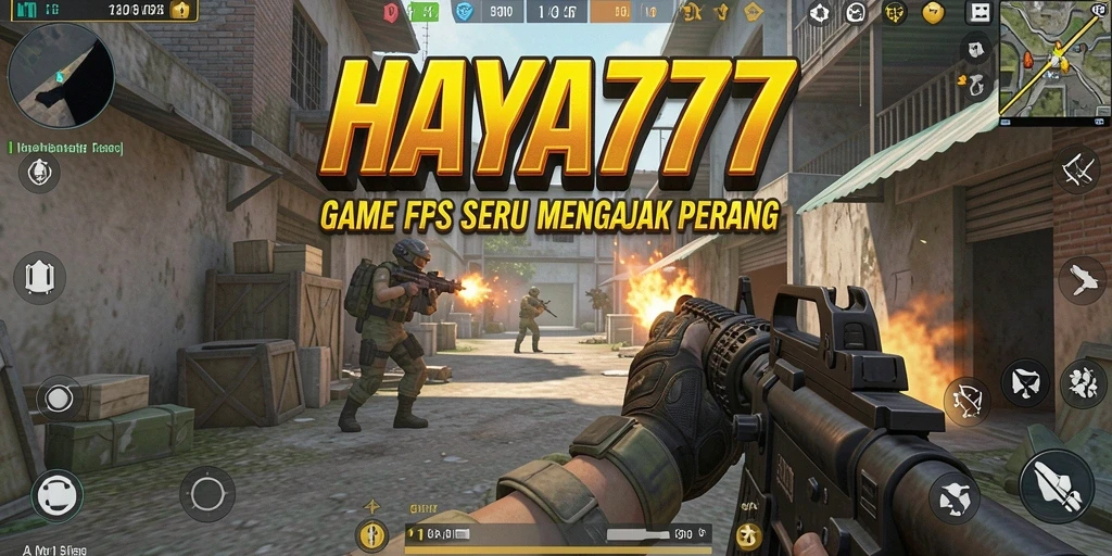 Gameplay menegangkan HAYA777 dengan aksi FPS yang seru.