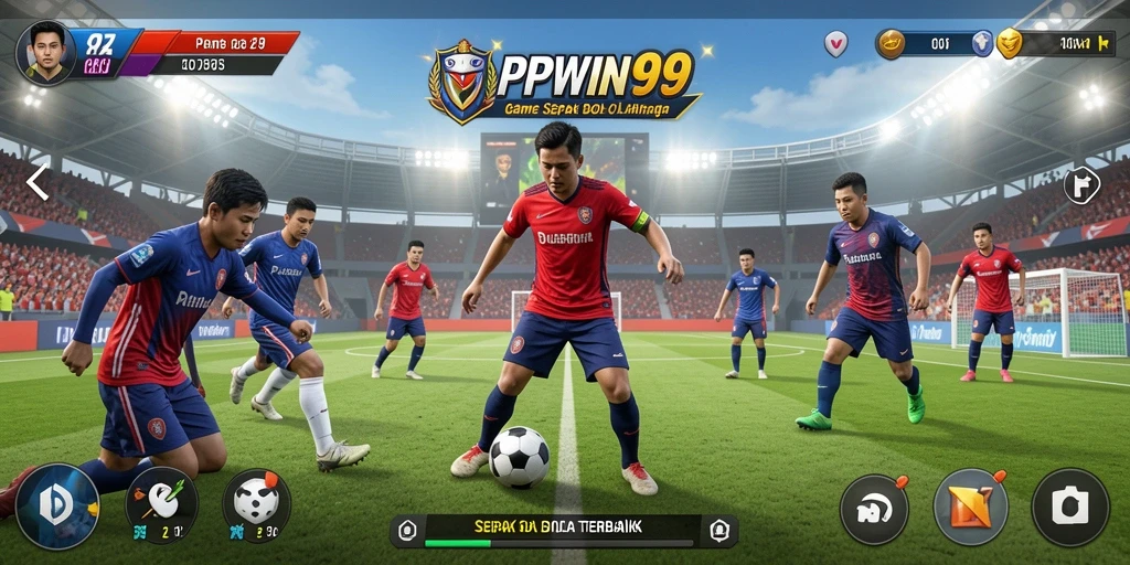 Tampilan gameplay PPWIN99 yang menarik dan dinamis dari lapangan.