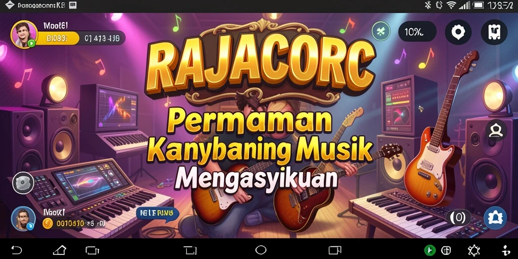 Screenshot utama RAJACORC menampilkan momen gameplay yang menegangkan.