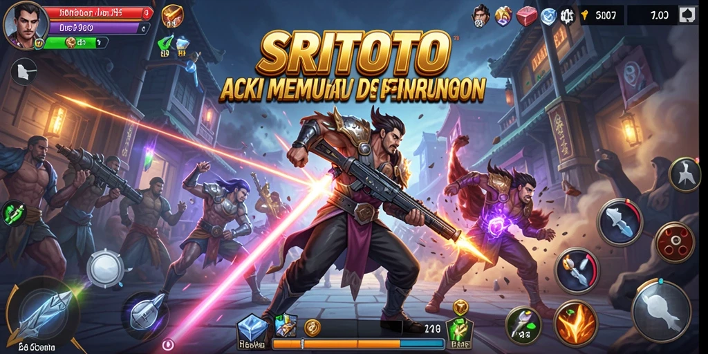 Tampilan seru dari gameplay SRITOTO dengan aksi yang menegangkan.
